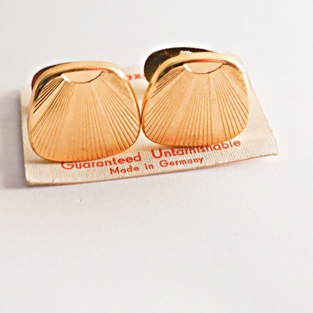 VINTAGE CHEVRON CUFFLINKS New